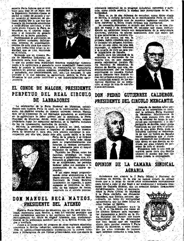 ABC SEVILLA 16-04-1958 página 57