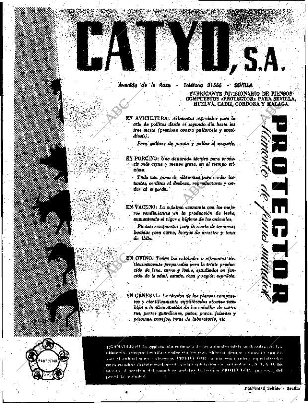 ABC SEVILLA 16-04-1958 página 66