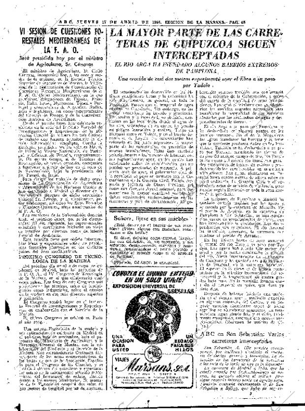 ABC MADRID 17-04-1958 página 45