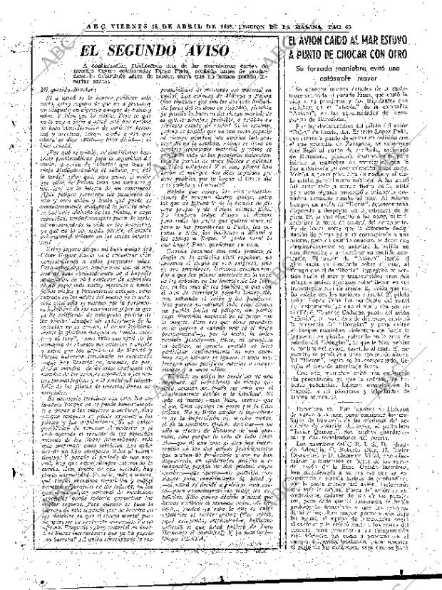 ABC MADRID 18-04-1958 página 45