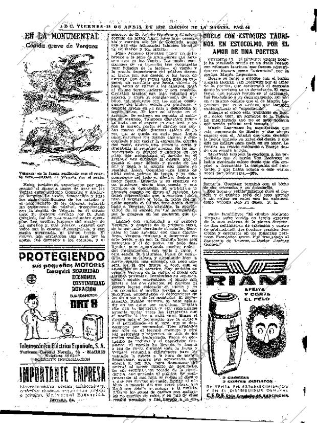 ABC MADRID 18-04-1958 página 54