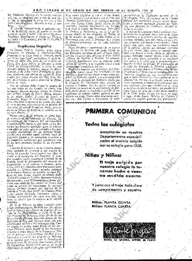 ABC MADRID 19-04-1958 página 33