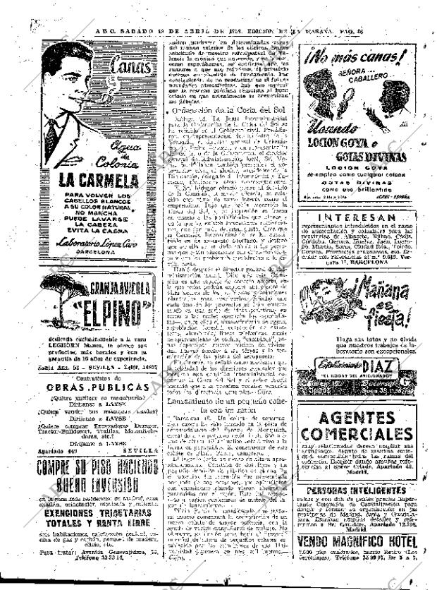 ABC MADRID 19-04-1958 página 46