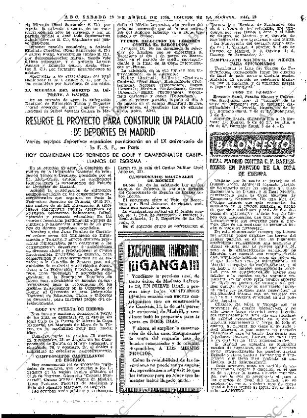 ABC MADRID 19-04-1958 página 58