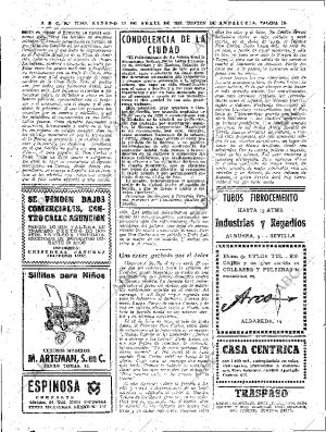 ABC SEVILLA 19-04-1958 página 16