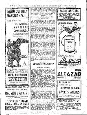 ABC SEVILLA 19-04-1958 página 18