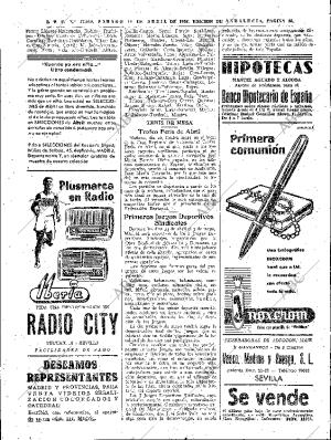 ABC SEVILLA 19-04-1958 página 36
