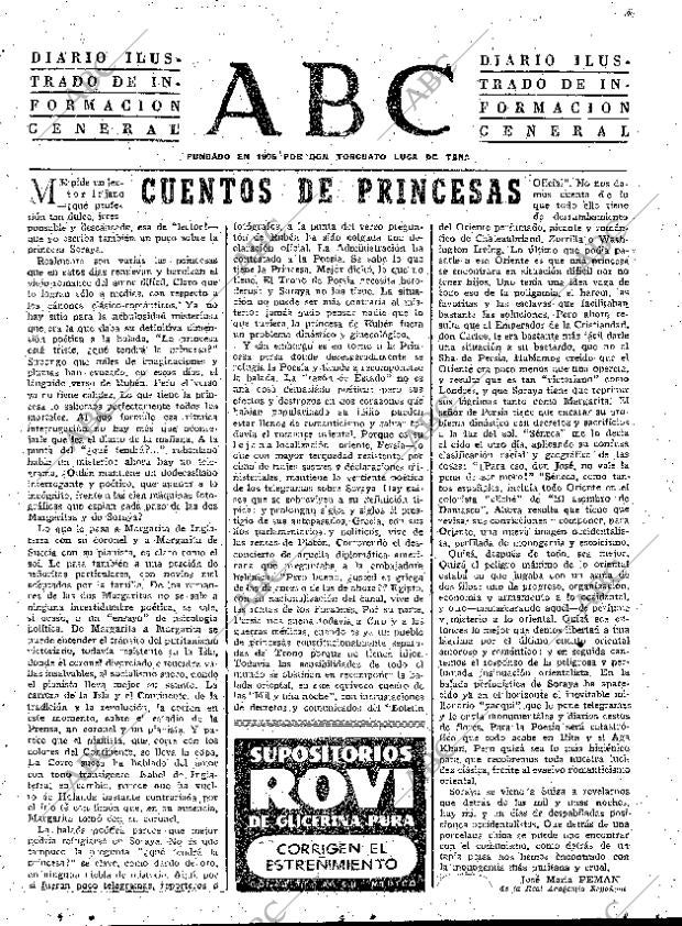 ABC MADRID 22-04-1958 página 3