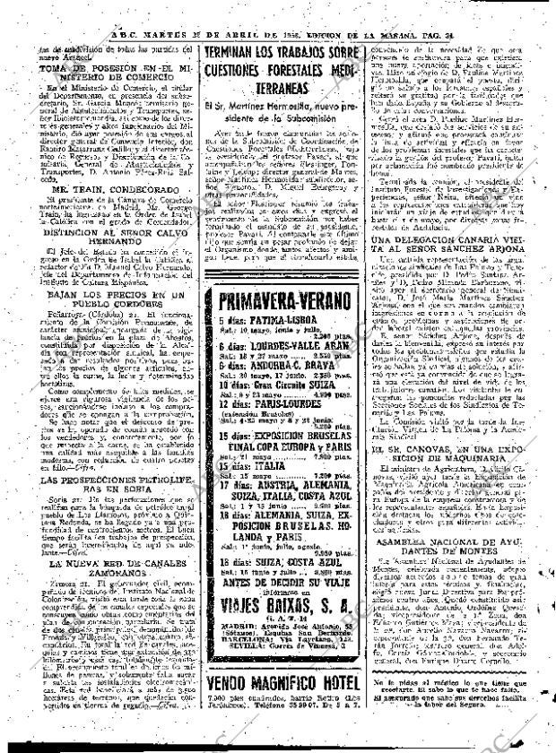 ABC MADRID 22-04-1958 página 34