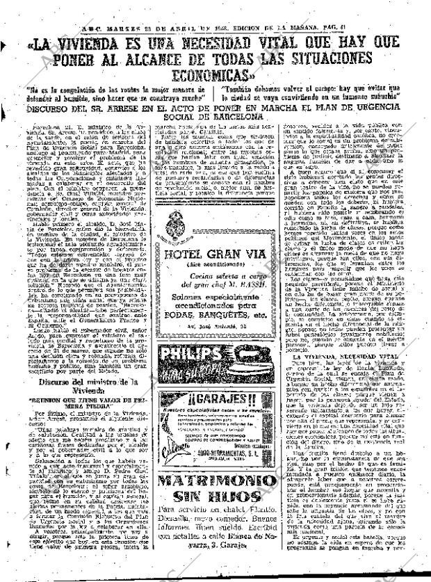 ABC MADRID 22-04-1958 página 41