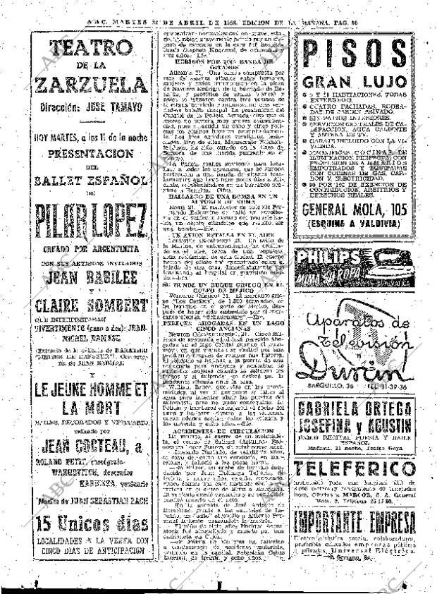 ABC MADRID 22-04-1958 página 50