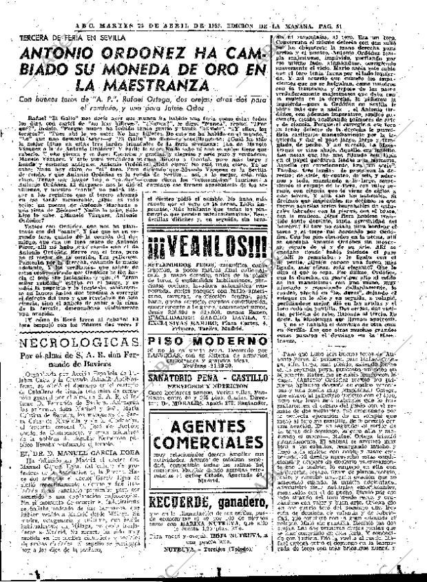 ABC MADRID 22-04-1958 página 51