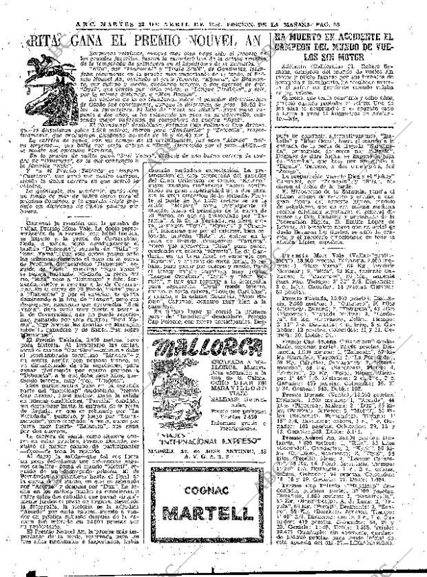 ABC MADRID 22-04-1958 página 59