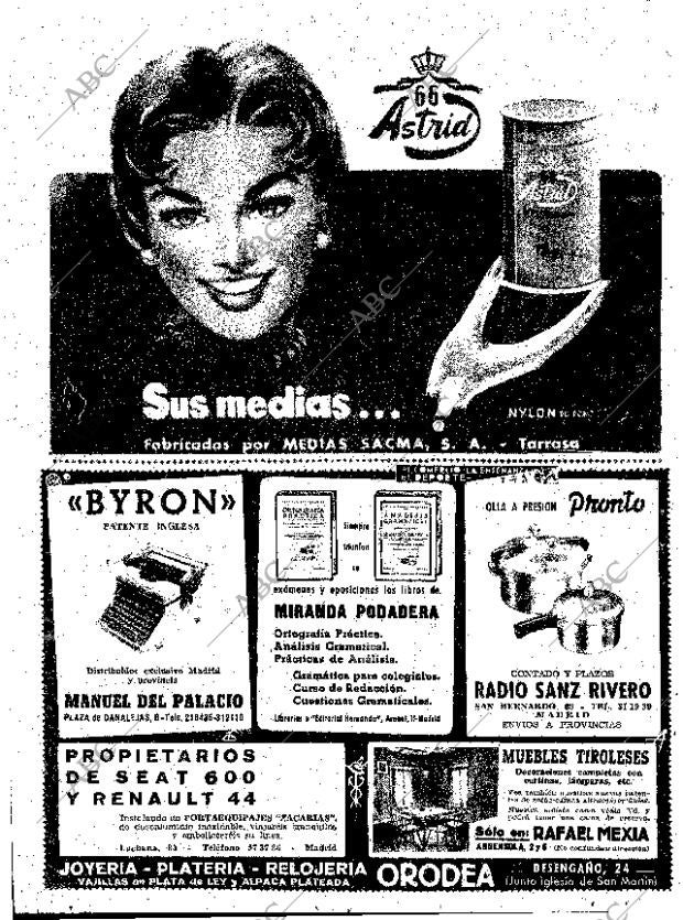 ABC MADRID 22-04-1958 página 6