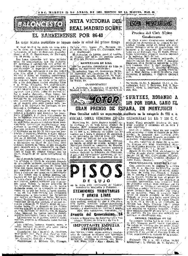 ABC MADRID 22-04-1958 página 60