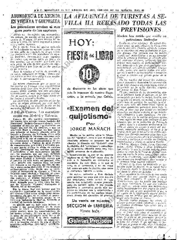 ABC MADRID 23-04-1958 página 45