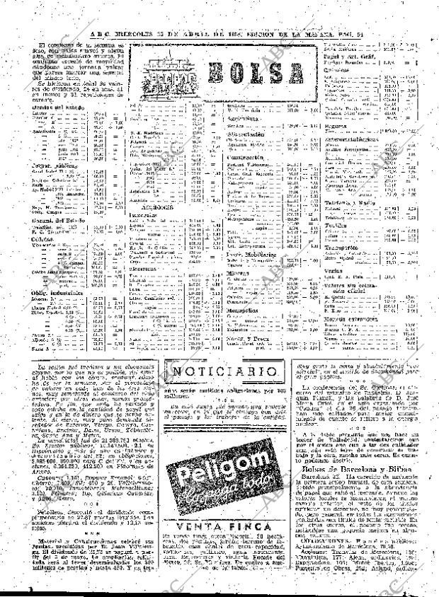 ABC MADRID 23-04-1958 página 54