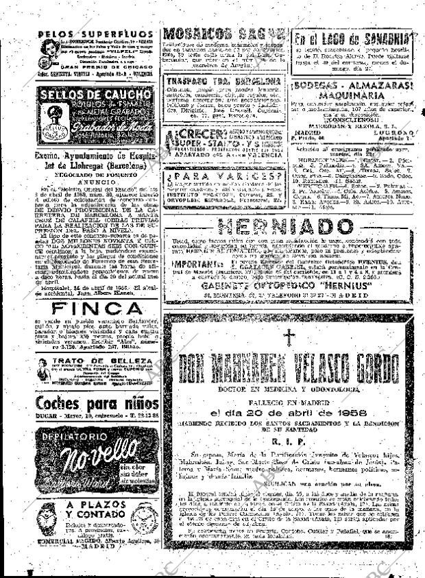 ABC MADRID 23-04-1958 página 74