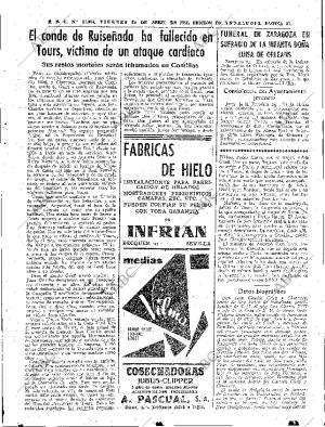 ABC SEVILLA 25-04-1958 página 27