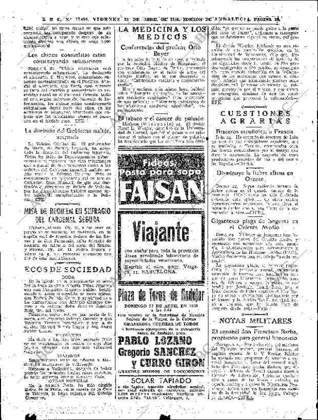 ABC SEVILLA 25-04-1958 página 30