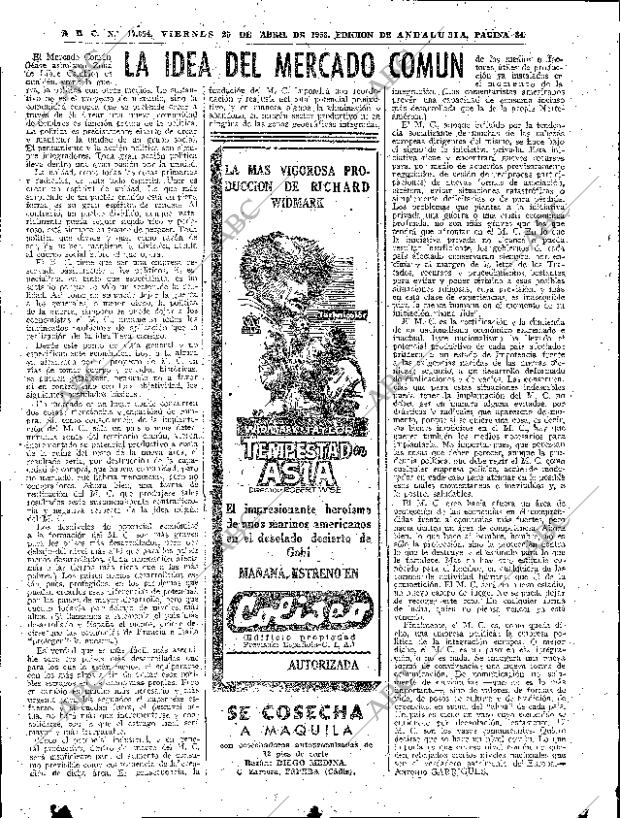 ABC SEVILLA 25-04-1958 página 34