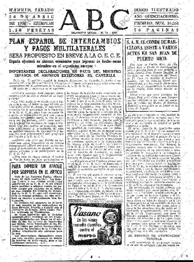 ABC MADRID 26-04-1958 página 31