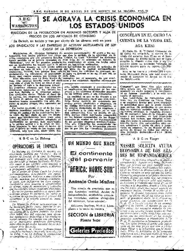 ABC MADRID 26-04-1958 página 39