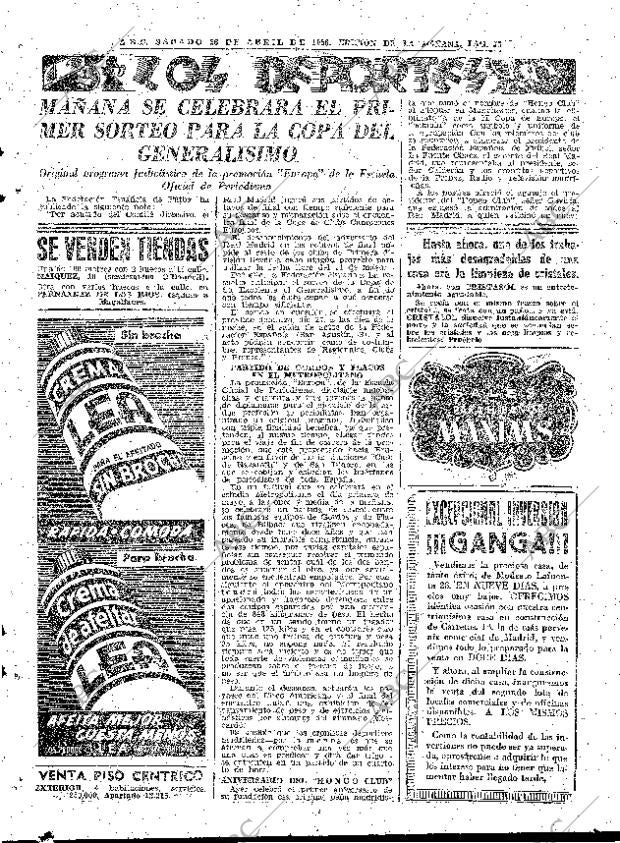 ABC MADRID 26-04-1958 página 55