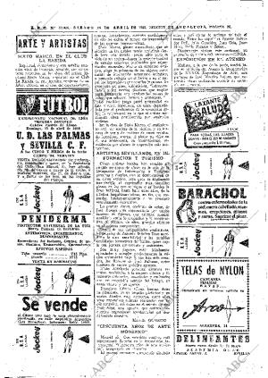 ABC SEVILLA 26-04-1958 página 28