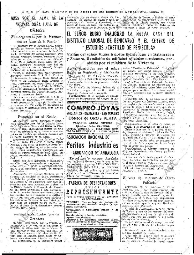 ABC SEVILLA 29-04-1958 página 25