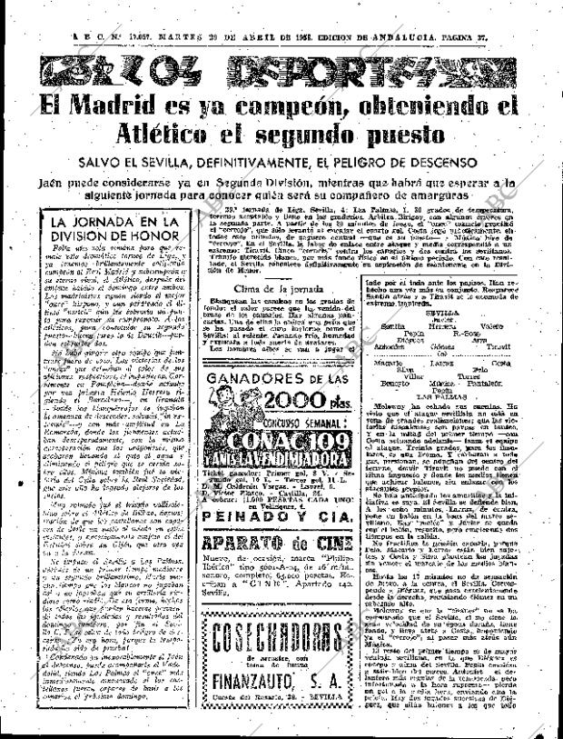 ABC SEVILLA 29-04-1958 página 37