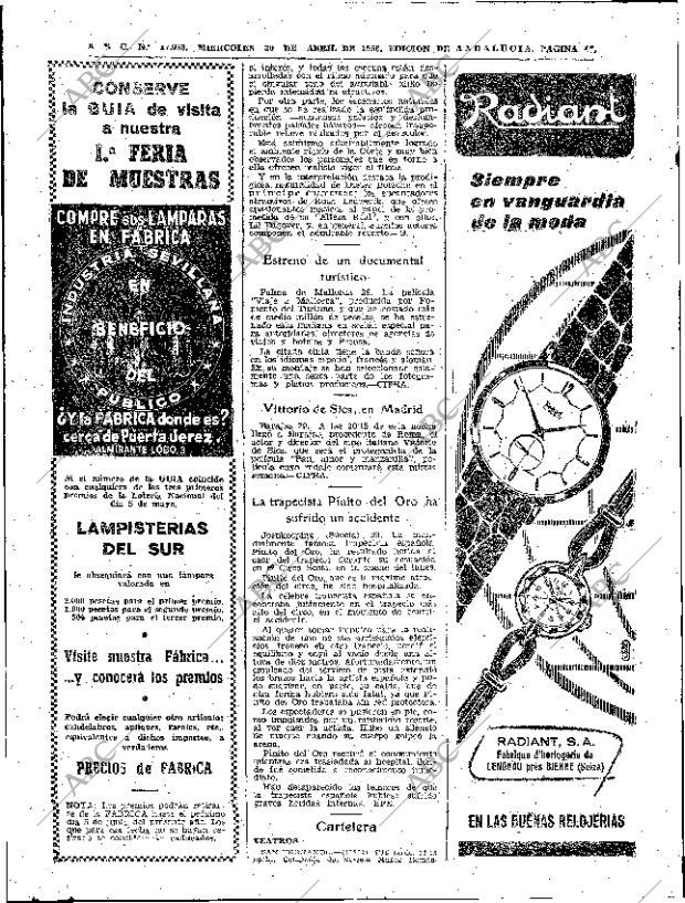 ABC SEVILLA 30-04-1958 página 48