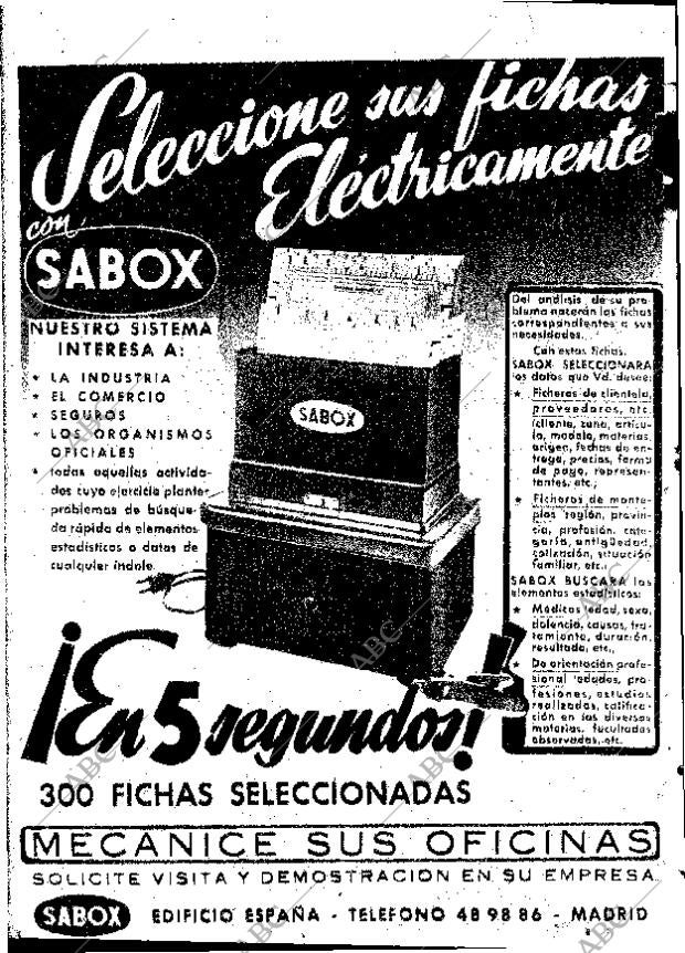 ABC MADRID 01-05-1958 página 16