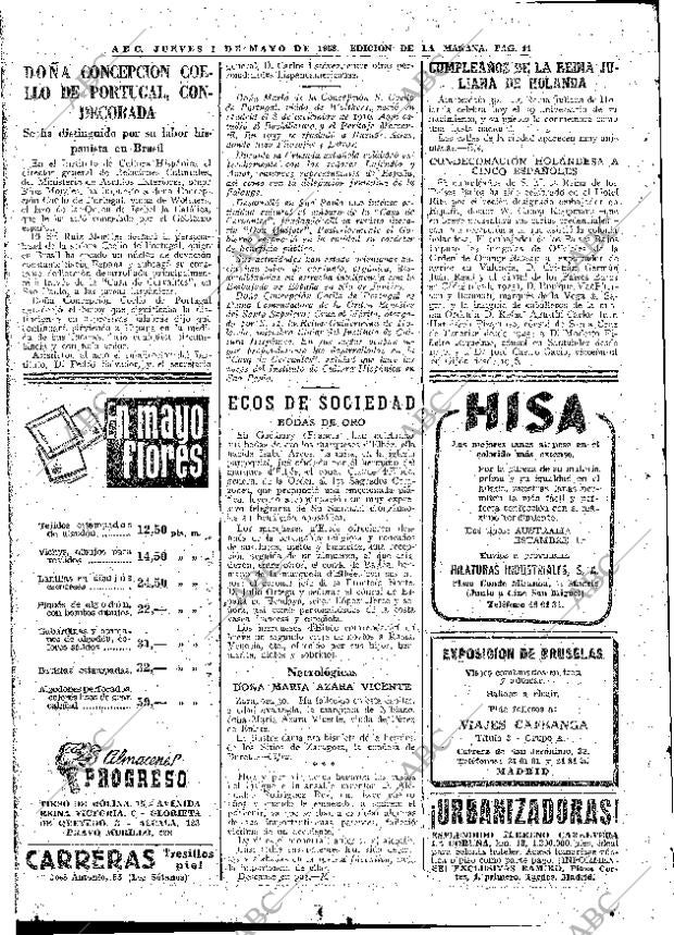 ABC MADRID 01-05-1958 página 36