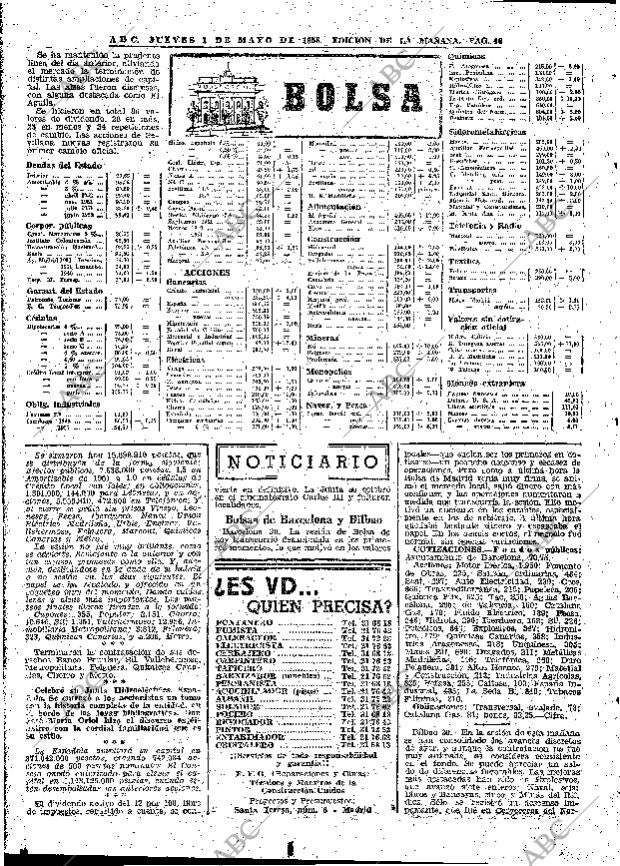 ABC MADRID 01-05-1958 página 38