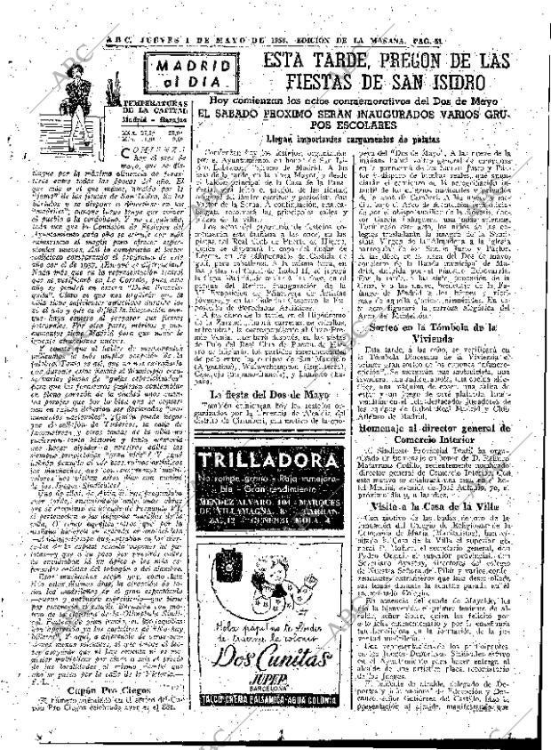 ABC MADRID 01-05-1958 página 43