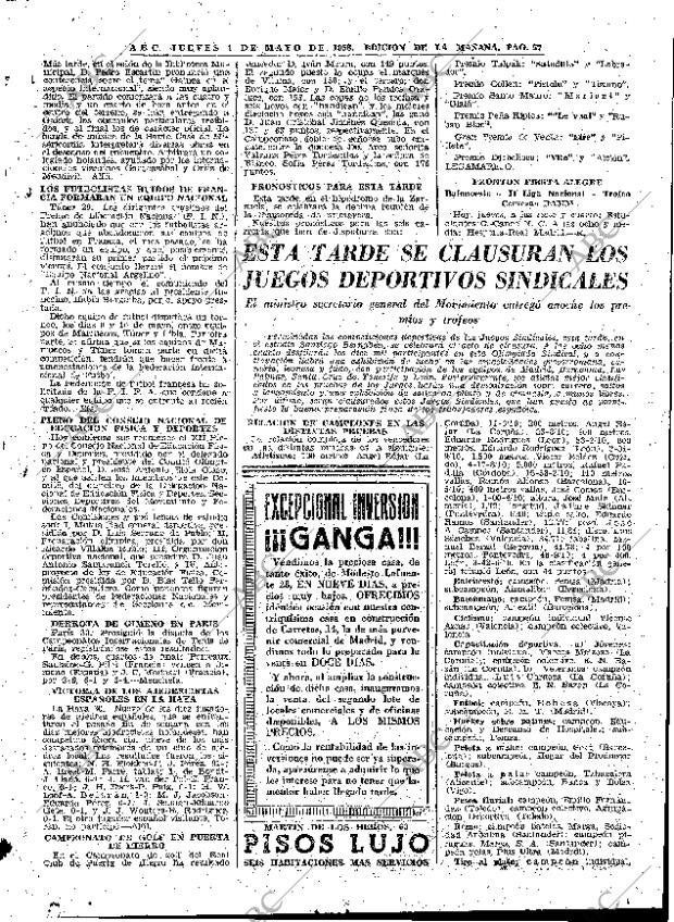 ABC MADRID 01-05-1958 página 49