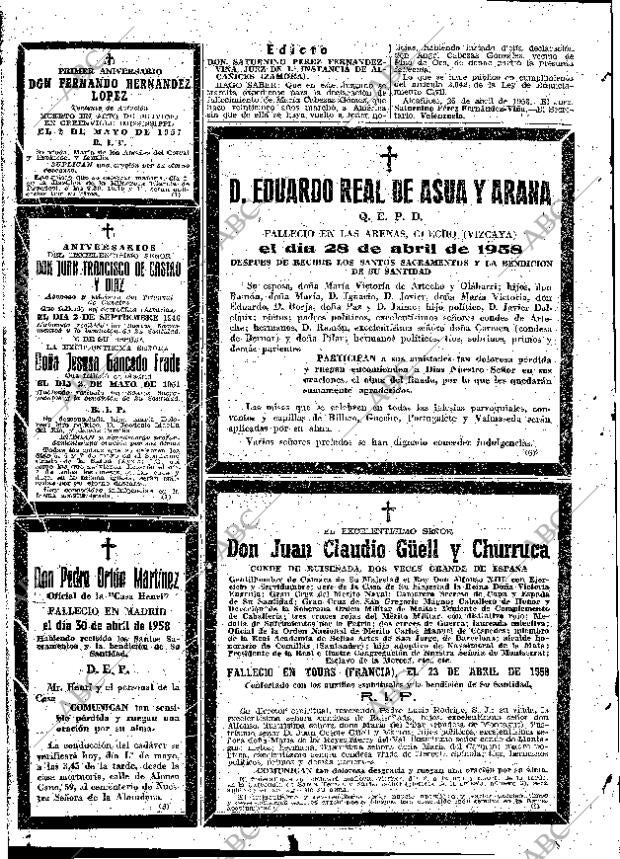 ABC MADRID 01-05-1958 página 62