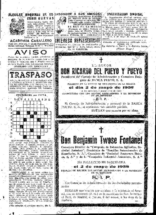 ABC MADRID 04-05-1958 página 105