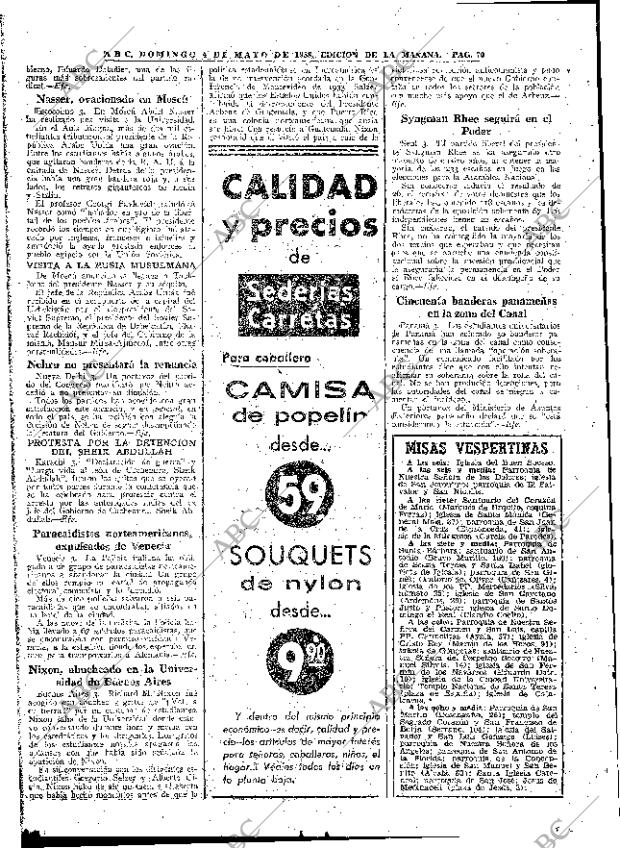 ABC MADRID 04-05-1958 página 70