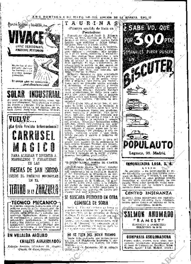 ABC MADRID 04-05-1958 página 92