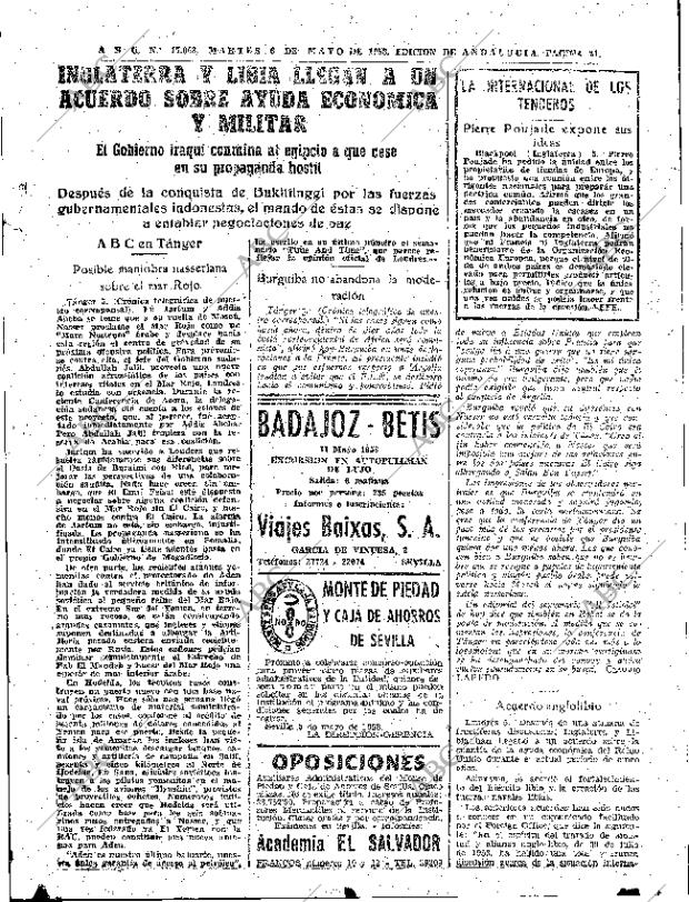 ABC SEVILLA 06-05-1958 página 21