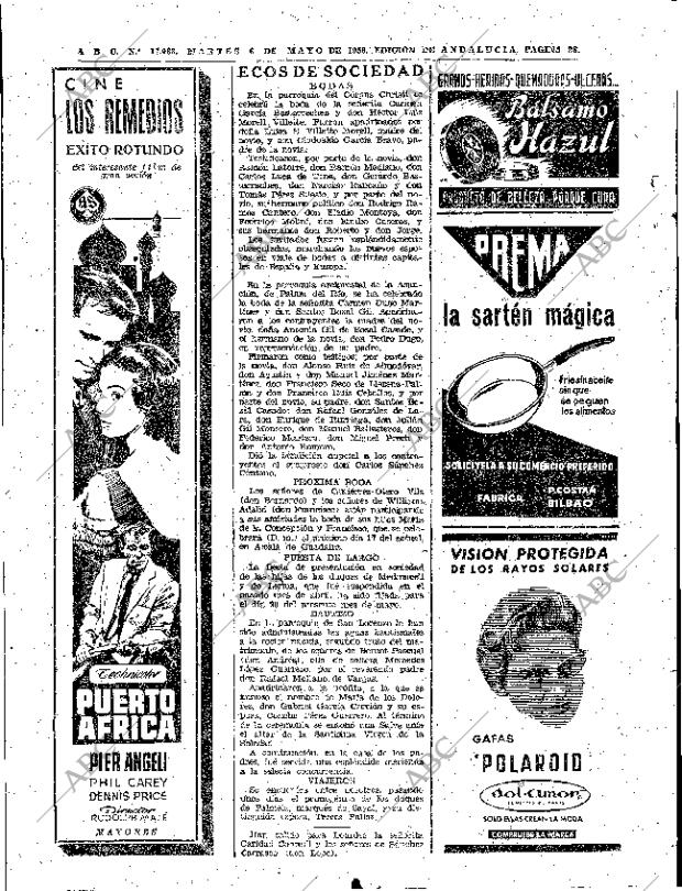 ABC SEVILLA 06-05-1958 página 28