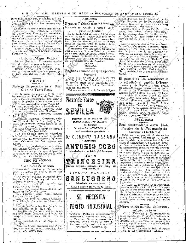 ABC SEVILLA 06-05-1958 página 40