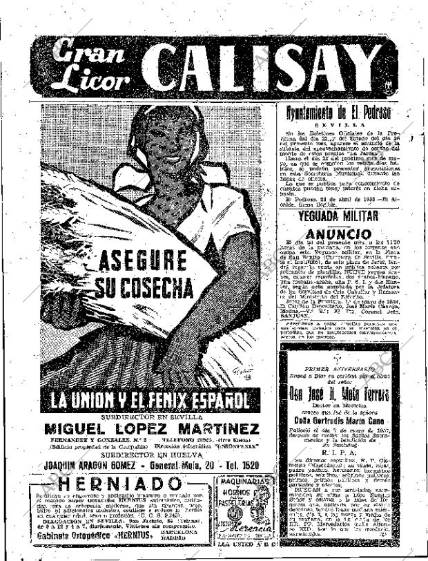 ABC SEVILLA 06-05-1958 página 46