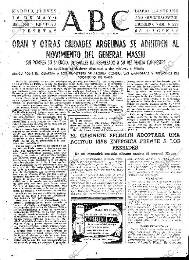 ABC MADRID 15-05-1958 página 31