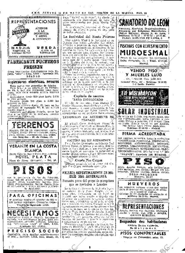 ABC MADRID 15-05-1958 página 50