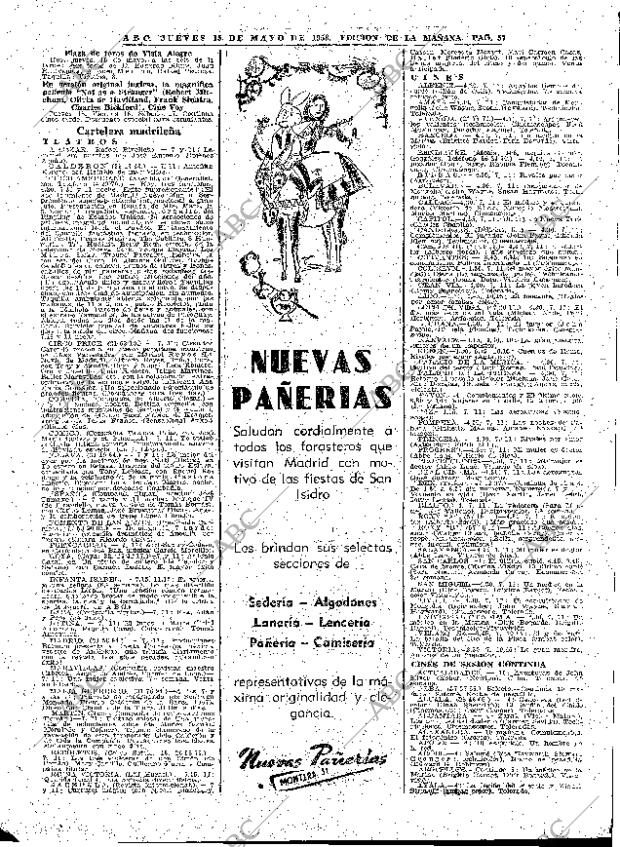 ABC MADRID 15-05-1958 página 57