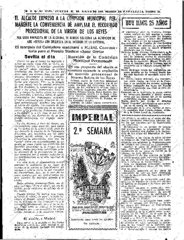 ABC SEVILLA 15-05-1958 página 31