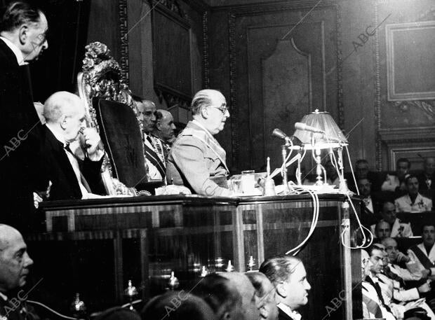 Franco Promulga los Principios Fundamentales del movimiento Archivo ABC